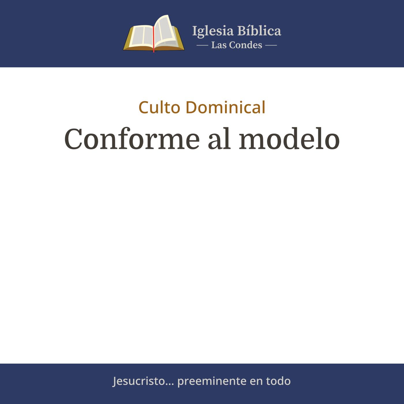 Mensajes del Culto Dominical