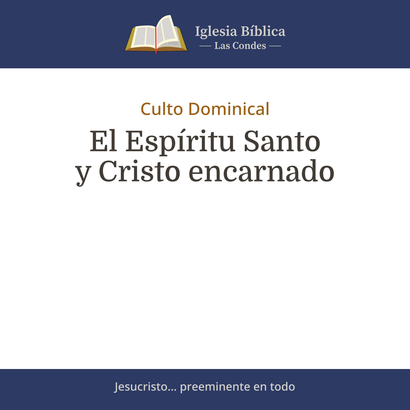 Mensajes del Culto Dominical