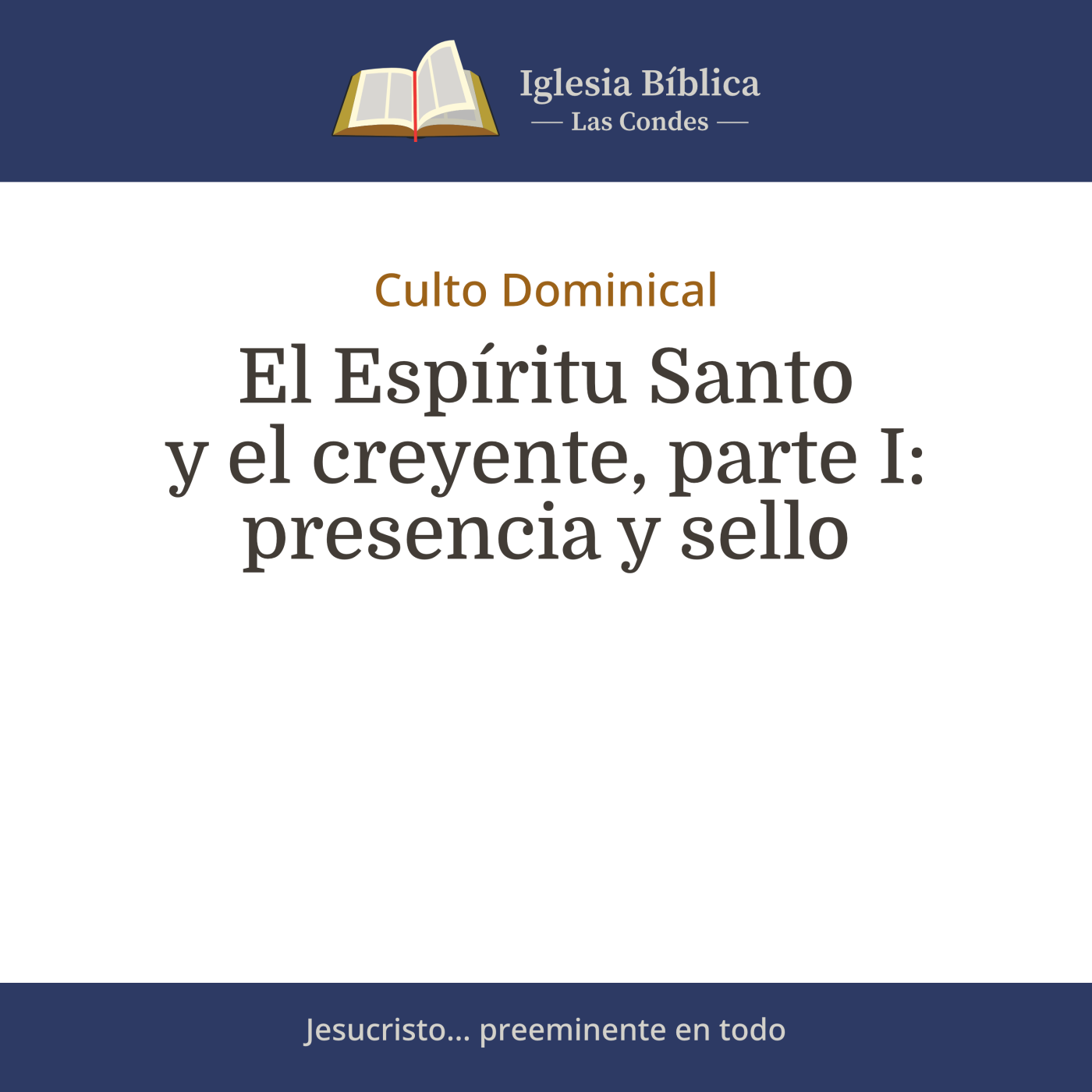 Mensajes del Culto Dominical
