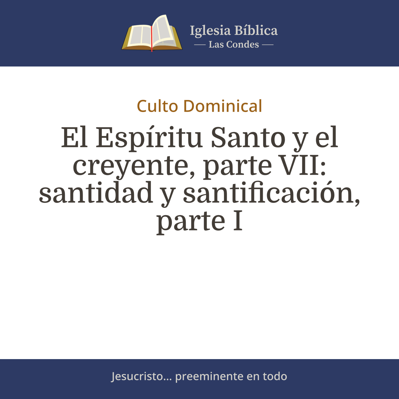 Mensajes del Culto Dominical