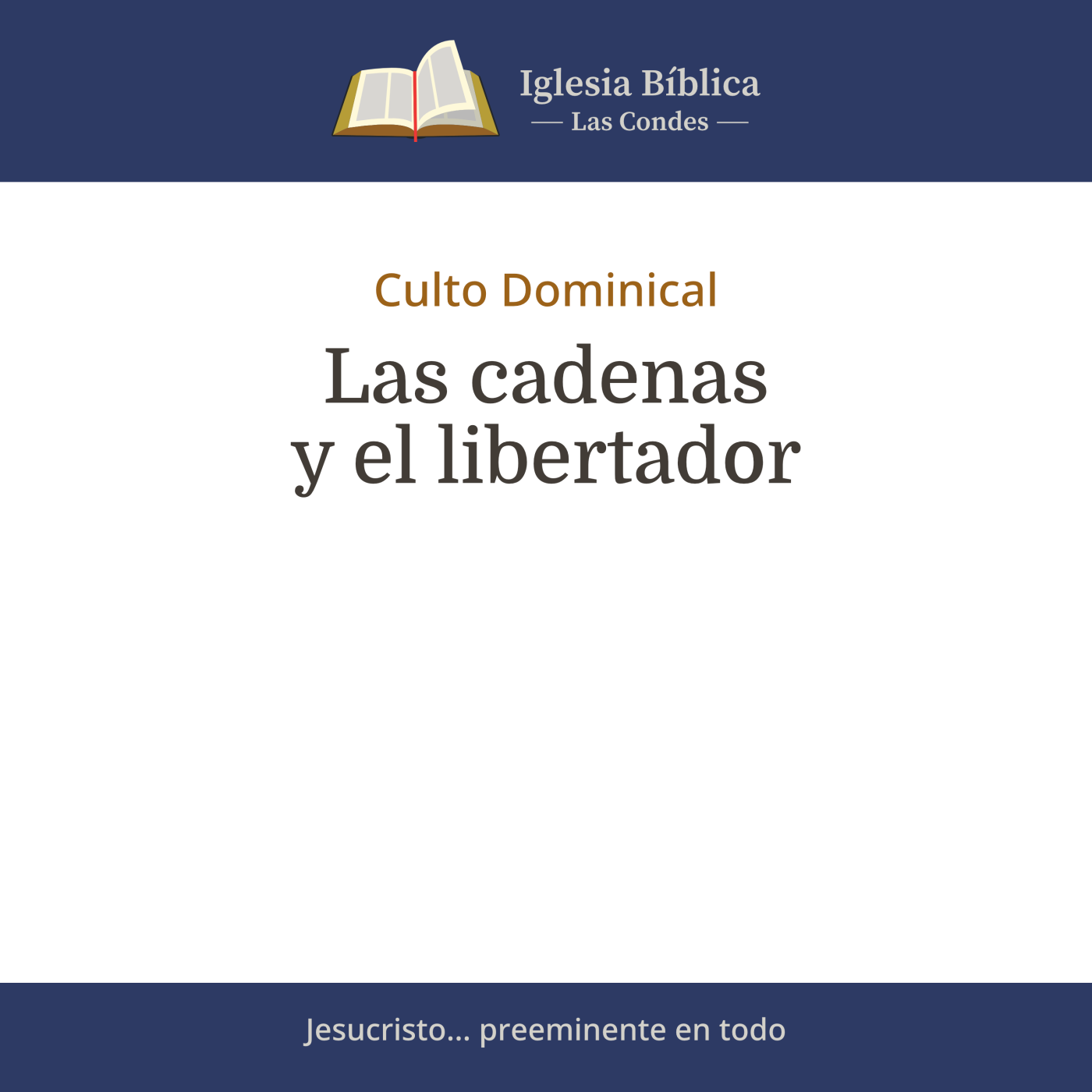 Mensajes del Culto Dominical